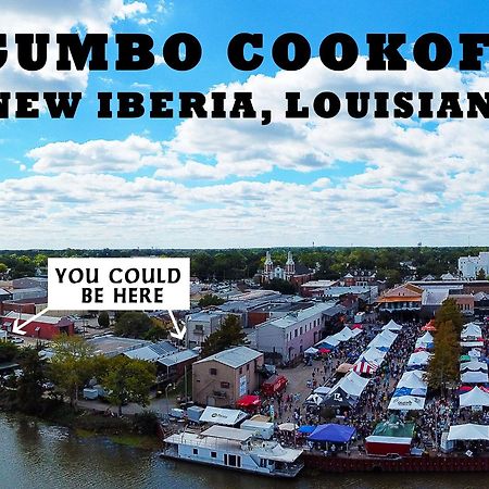 Chateau Royale, Pet Friendly, On Bayou, Downtown! New Iberia Exterior photo